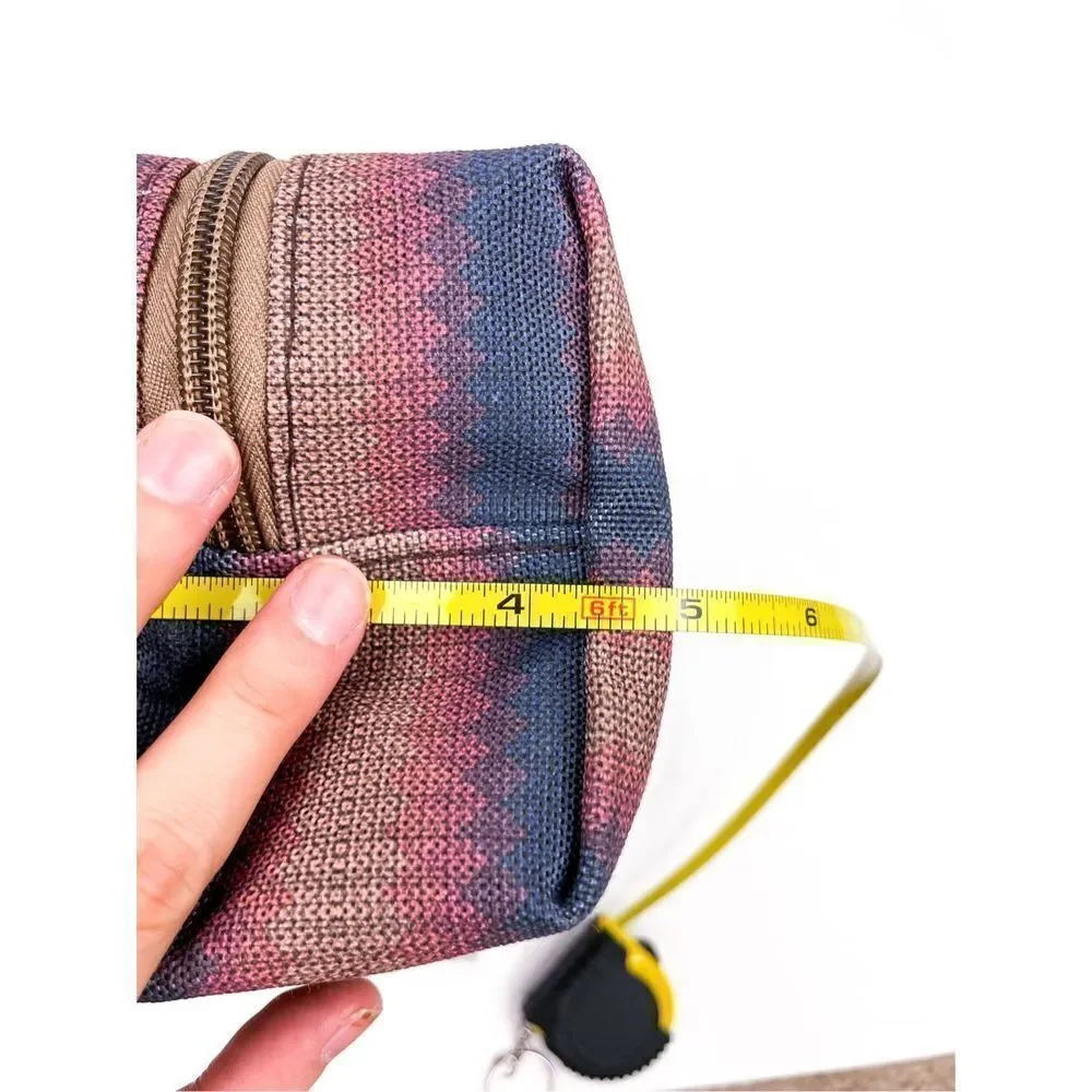 NWT BP. Loaf Canvas Pouch in Blue- Pink Multi at Nordstrom‎